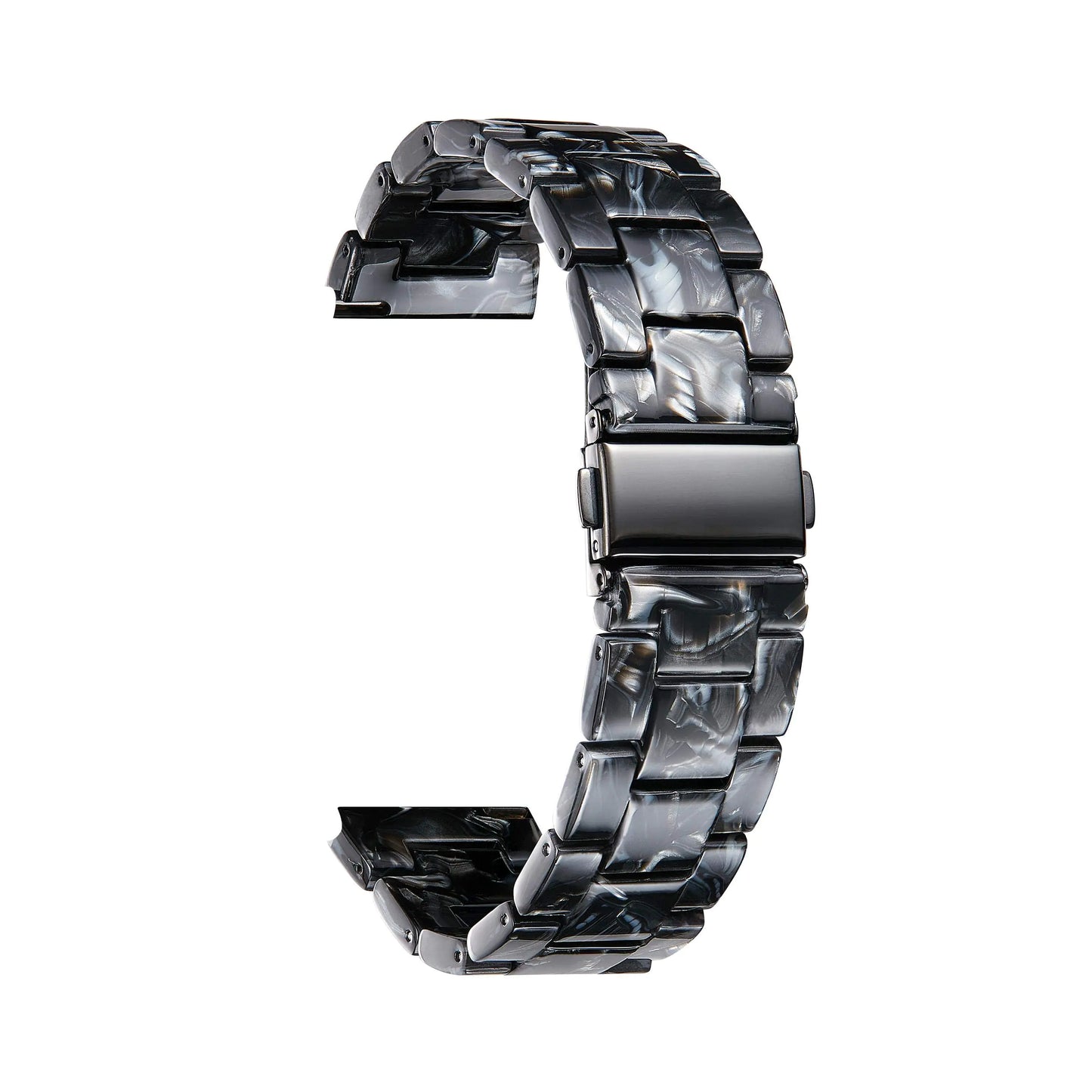 BINLUN Resin Watch Bands Replacement Watch Straps for Men Women 14 Colors Watchbands Lightweight 12/14/16/18/20/22mm Wrist Bands Fashion Skin-Friendly Smart Watch Bracelets