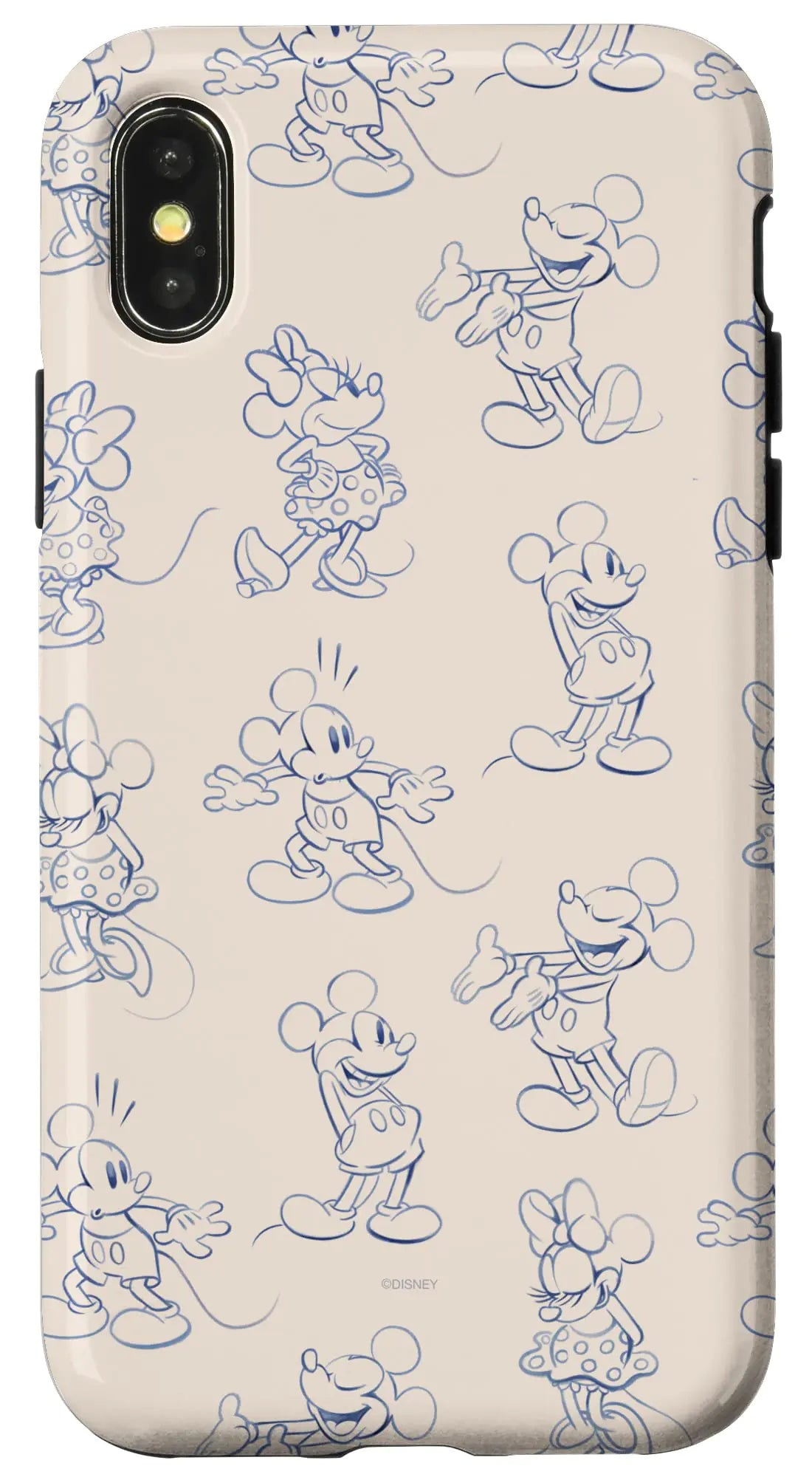 iPhone 16 Plus Disney Mickey and Minnie Mouse Retro Vintage Art Reactions Case