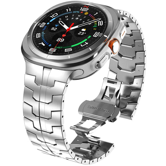 WINGLE Metal Band for Samsung Galaxy Watch Ultra Bands 47mm for Men